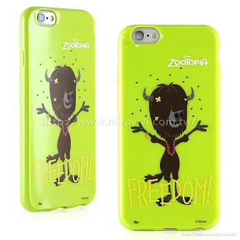 Disney iPhone 6/6s 動物方程式ZooTooPIA 彩繪保護軟套犀利哥
