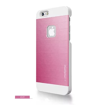 motomo iPhone6/6s Plus 5.5吋 INO Metal AL1金屬保護殼 粉紅