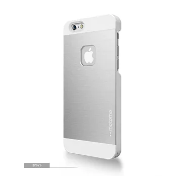 motomo iPhone6/6s Plus 5.5吋 INO Metal AL1金屬保護殼 白銀