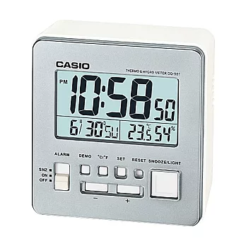DQ-981-8 卡西歐CASIO溫度濕度日期顯示小鬧鐘