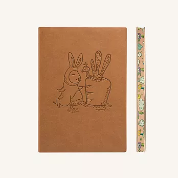 【Daycraft】旗艦動物園地系列圖畫本 -A5, 兔子