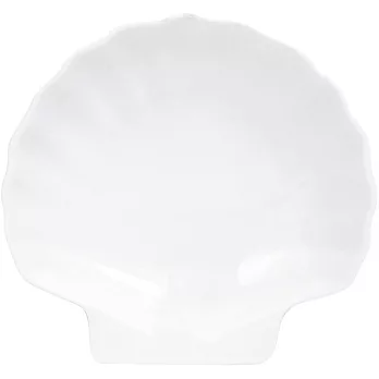 《EXCELSA》White白瓷貝殼盤(19.5cm)