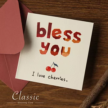 一句英文小卡片│bless you