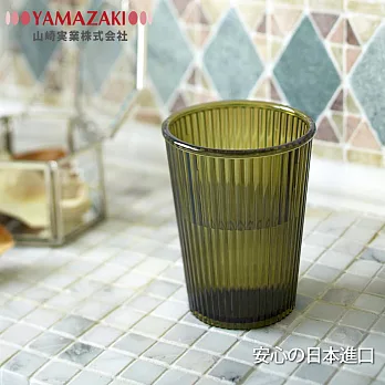 【YAMAZAKI】金色年代漱口杯(綠)*日本原裝進口