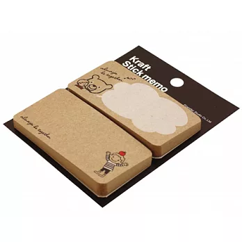 【日本製!】PROPELLER STUDIO 牛皮 便條紙【 四款選!】小熊款