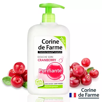 法國黎之芙蔓越莓淨白柔潤沐浴乳750ML