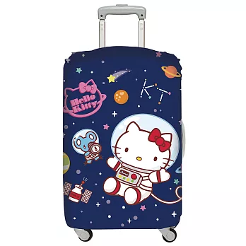 LOQI 行李箱外套│Hello Kitty 太空M號