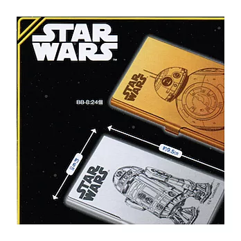 《星際大戰》原力覺醒角色名片夾( Kylo Ren、Rey、R2D2、BB8)隨機出貨 --Sega出品(日本原裝)
