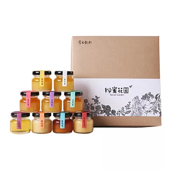 掌生穀粒《足,厚工》蜂蜜禮盒 九入組