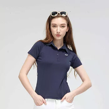 TOP GIRL - 繽紛糖果系簡約POLO衫S藍