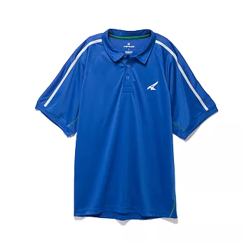 AIRWALK-吸濕排汗舒適機能服 POLO衫M藍