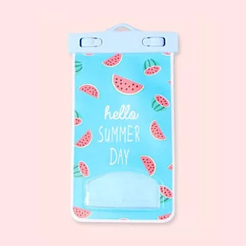 通用手機防水袋 繽紛可愛 海邊玩水衝浪玩水必備 手機專用防水袋 韓版防水套 手機套 防水套 可觸控 適用5.5吋大尺寸 西瓜