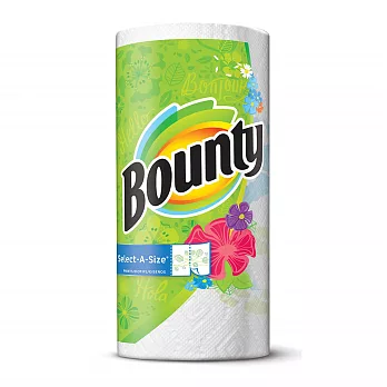 【美國 Bounty】廚房清潔紙巾-隨意撕(131張)