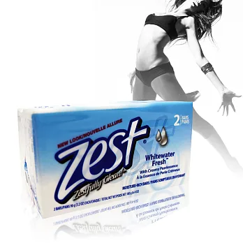 美國原裝進口Zest清泉潔膚香皂3.2oz-2入/180g