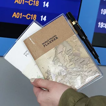 Indigo indimap世界地圖單週旅遊計畫本-復古