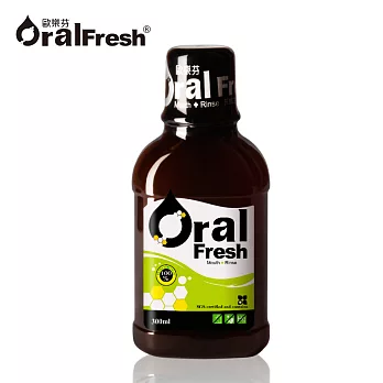 【歐樂芬】Oral Fresh天然口腔保健液/漱口水 300ml 牙周協會專利認證