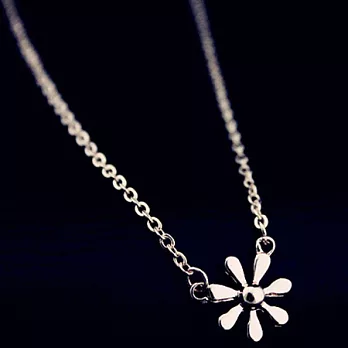 AmaZing 精緻簡約小雛菊玫瑰金鎖骨短鍊