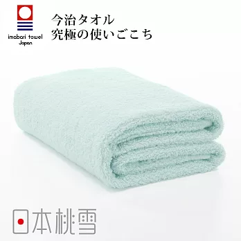 日本桃雪【超長綿今治浴巾】-水藍色