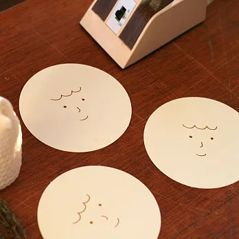 CBB 圓圓大頭卡片組(5入)