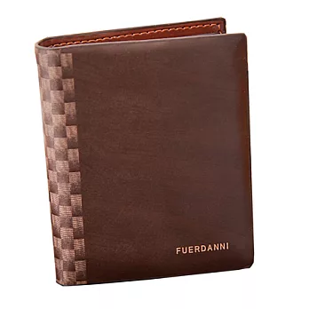 AmaZing 雷射冷燙標誌作工精細二折男用短夾 (2款任選)直款