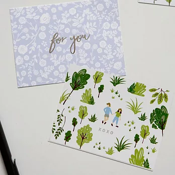 Dailylike 經典時刻明信片卡片V3-16 永恆