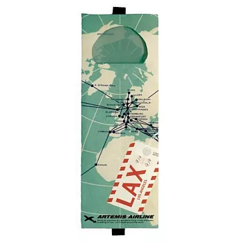 不織布筆袋+束帶/航線