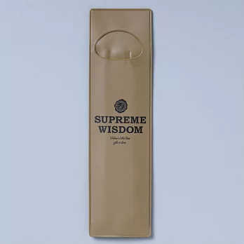 強力束帶筆袋/卡其