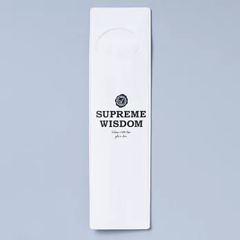 強力束帶筆袋/白