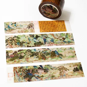 麒麟紙膠-桃花源圖