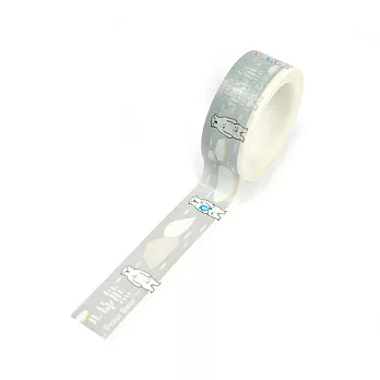 知音文創/來趣找黑熊紙膠帶/北極熊