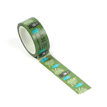 知音文創/來趣找黑熊紙膠帶/眼鏡熊