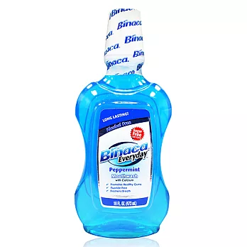 美國進口BINACA薄荷漱口水16oz/473ml