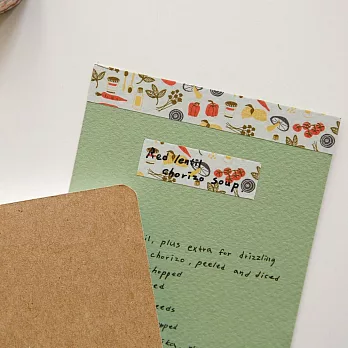 Dailylike 單捲紙膠帶 - 69 烹飪美味