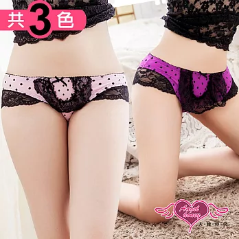 天使霓裳 浪漫萌點 性感蕾絲日系內褲(共三色)FREE粉黑