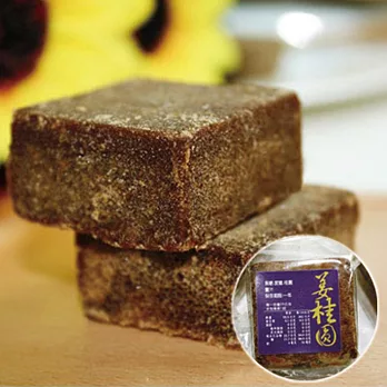 【波比元氣】黑甜黑糖塊-薑桂圓(12塊/包)