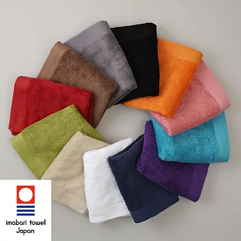 【今治織上】 日本今治毛巾 今治認證 村上今治 M-Pile費爾干納系列-手巾橘色