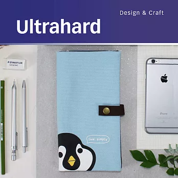 ultrahard 就是可愛系列護照套-企鵝