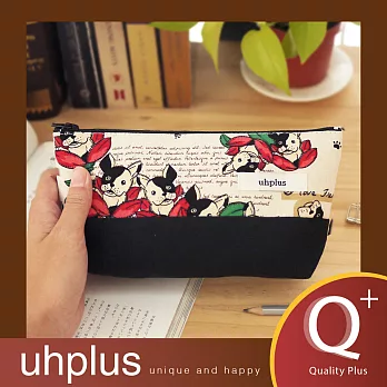 uhplus Q-plus寬底筆袋–小法鬥的夏日物語