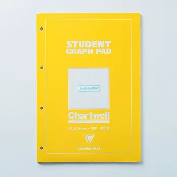 【Clairefontaine】Chartwell5mm等距圖紙(A4)(50張)