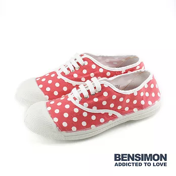 BENSIMON 法國國民鞋 季節限定 (女) - 點點綁帶款 Red 310EU37Red