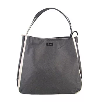 Y’SACCS尼龍三層手提桶包-灰