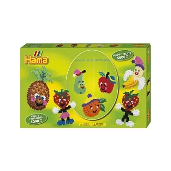 《Hama 拼拼豆豆》水果家族 5,000 顆拼豆禮盒