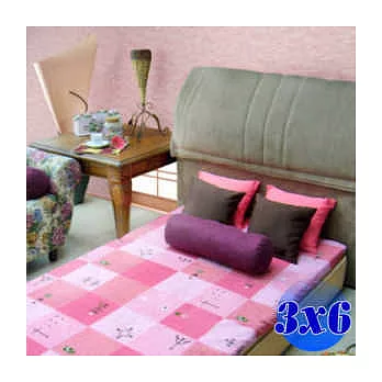 【普普風】1+1寬版對目孟宗竹蓆兩用床墊-單人