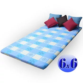 【普普風】天然草本亞藤蓆冬夏兩用床墊-雙人加大