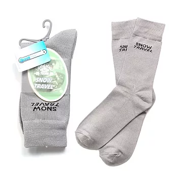 SNOW TRAVEL COOLMAX排汗快乾抗菌襪三雙(深灰)_M