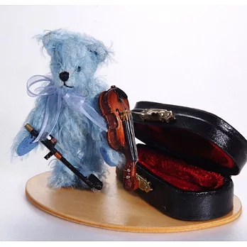 迷你泰迪熊-violin bear小提琴手