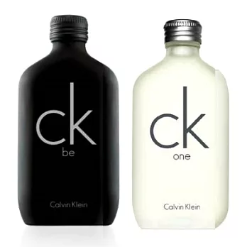 Calvin Klein CK One+ CK Be極簡時尚 【100ML*2】