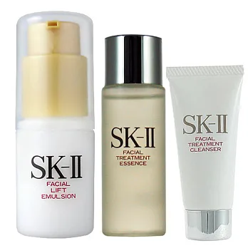 SKII 青春活膚3件組