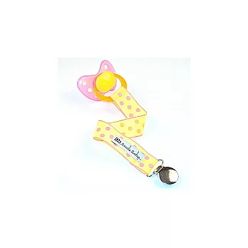 美國Bazzle Baby,造型奶嘴夾、玩具夾,Citrus Dot!