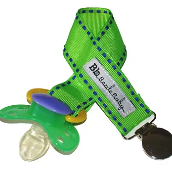 美國Bazzle Baby,造型奶嘴夾、玩具夾,Lime Stitch!